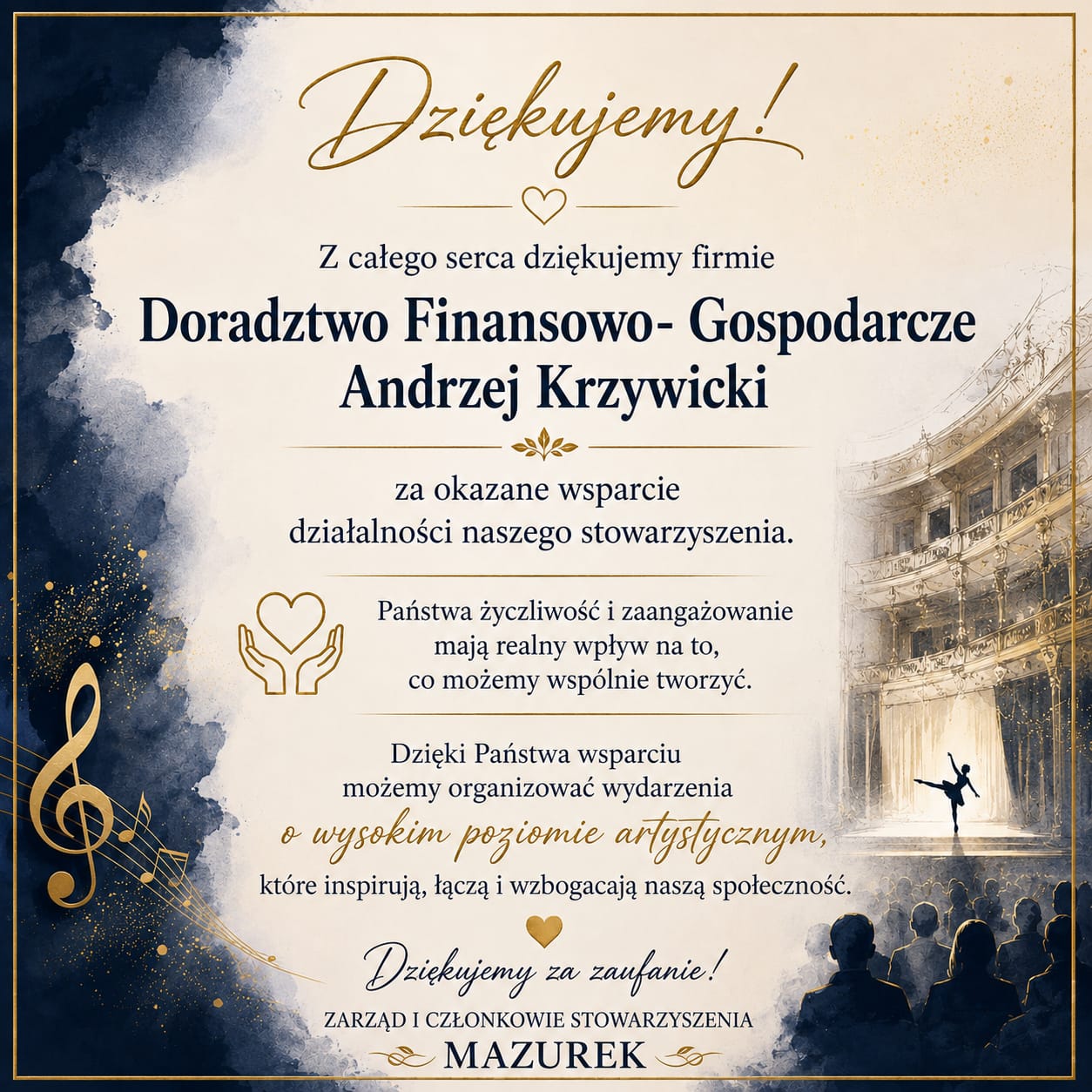 Podziękowanie