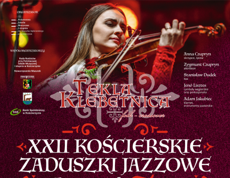 XXII Kościerskie Zaduszki Jazzowe- muzyczne spotkanie z folkowym crossoverem
