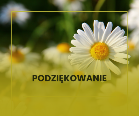 Podziękowanie dla firmy Doradztwo Finansowo-Gospodarcze Andrzej Krzywicki