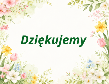 Podziękowanie dla firmy Doradztwo Finansowo-Gospodarcze Andrzej Krzywicki